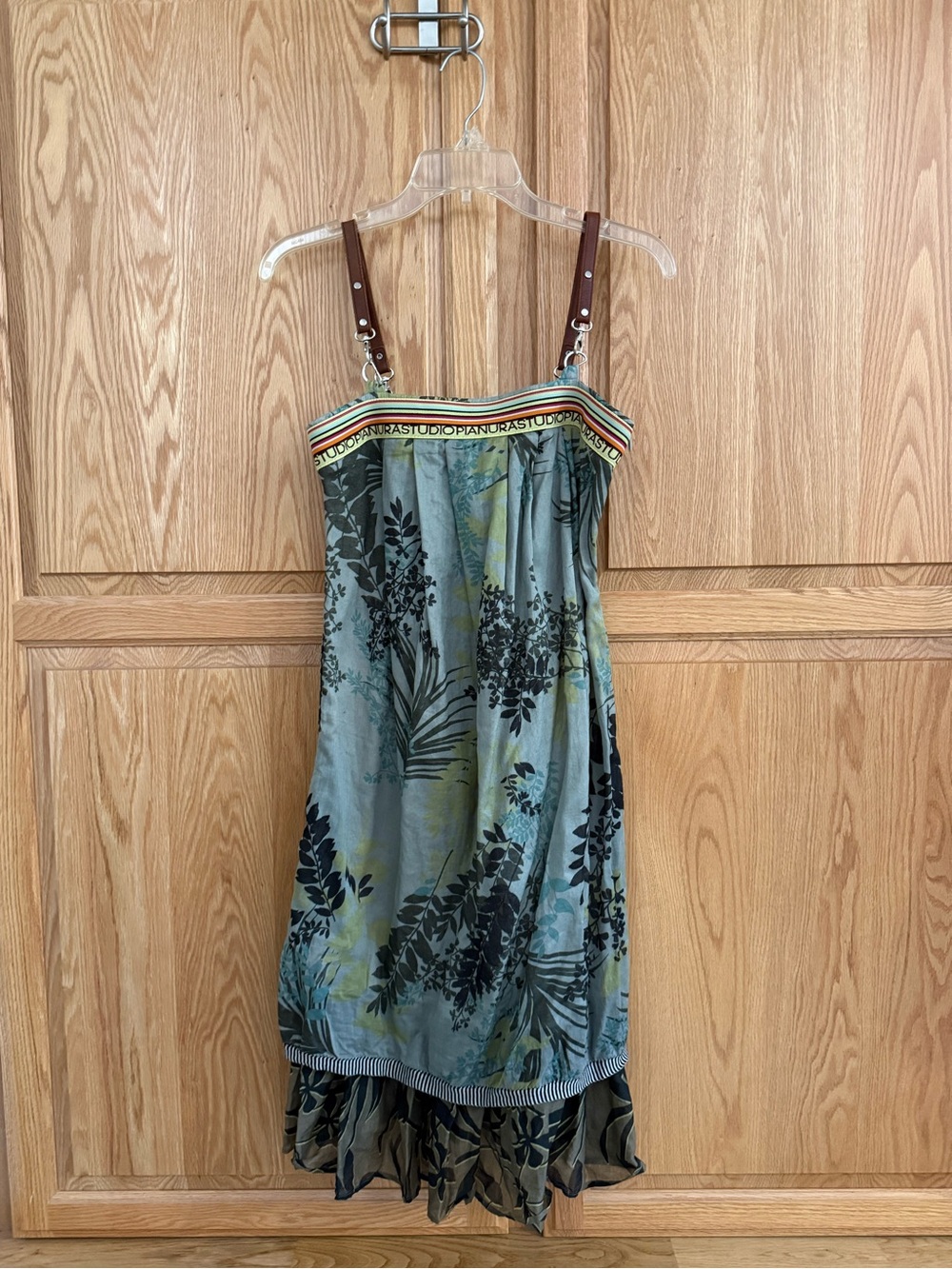 Vintage Pianura Studio Gauze Floral Dress